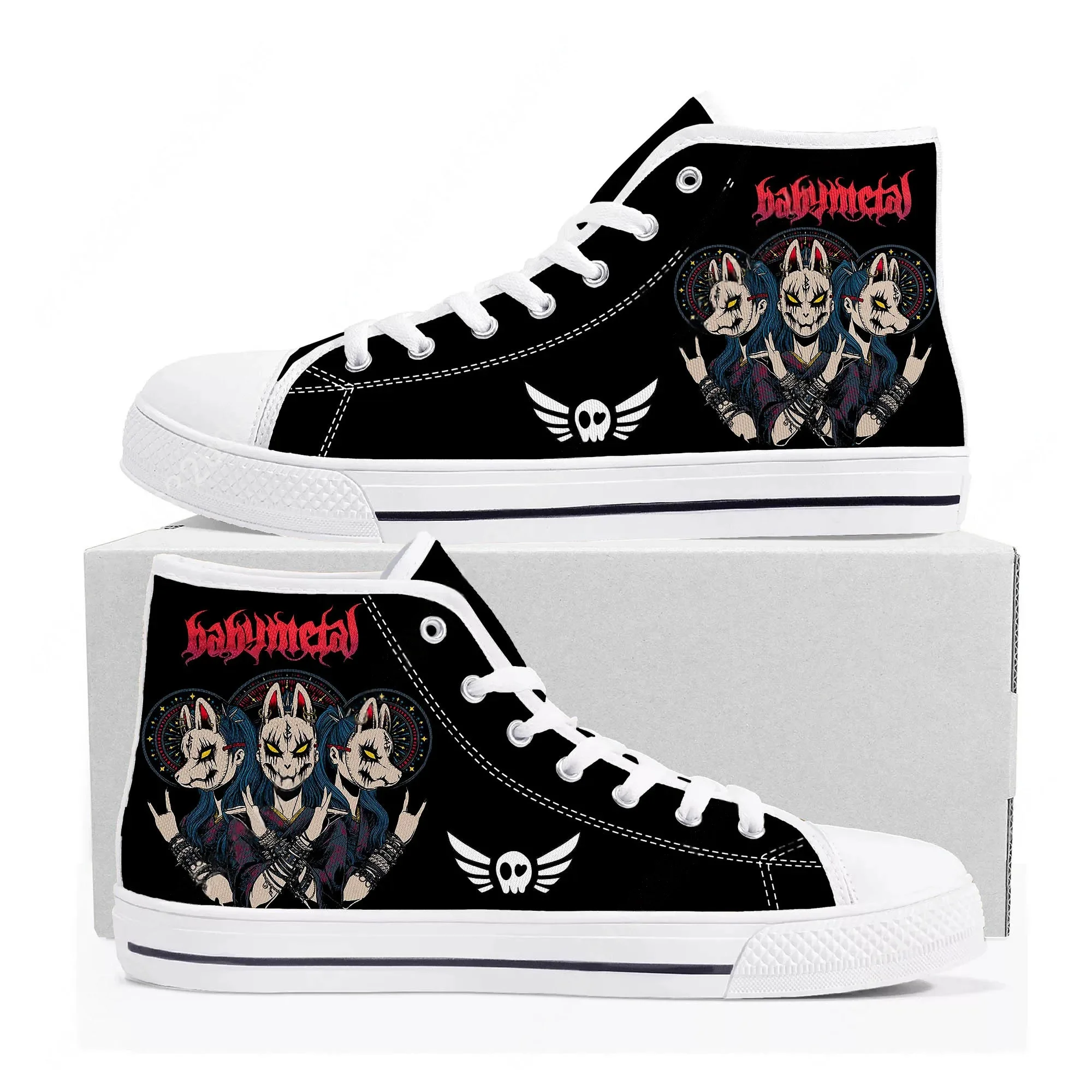 Women Shoes Japan - Babymetal Japan Band Chaussures Hautes Homme