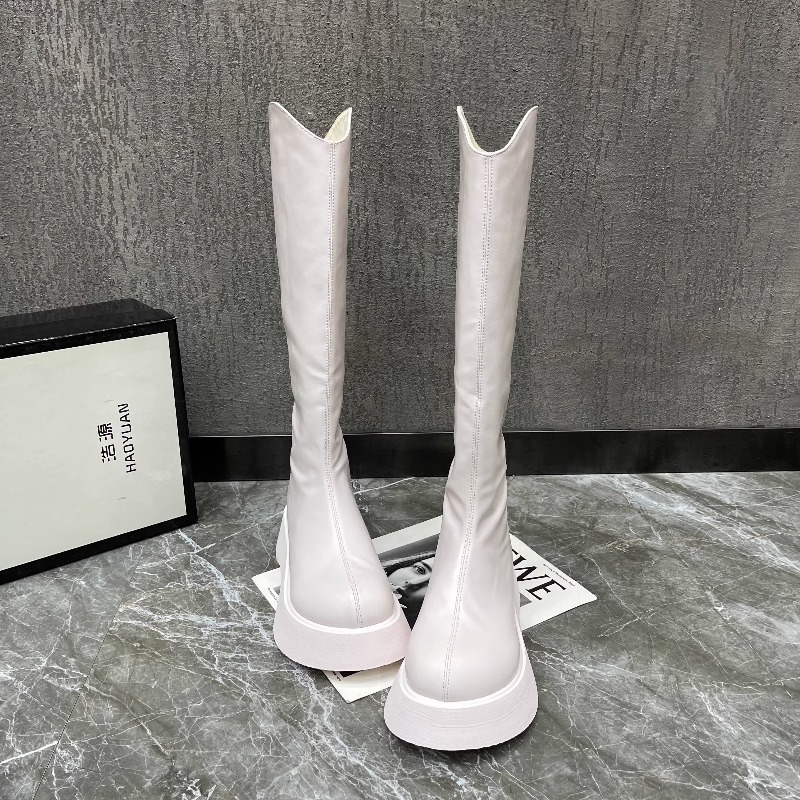 High Knee Heel Boots - Nouvelles bottes hautes antidérapantes simples à
