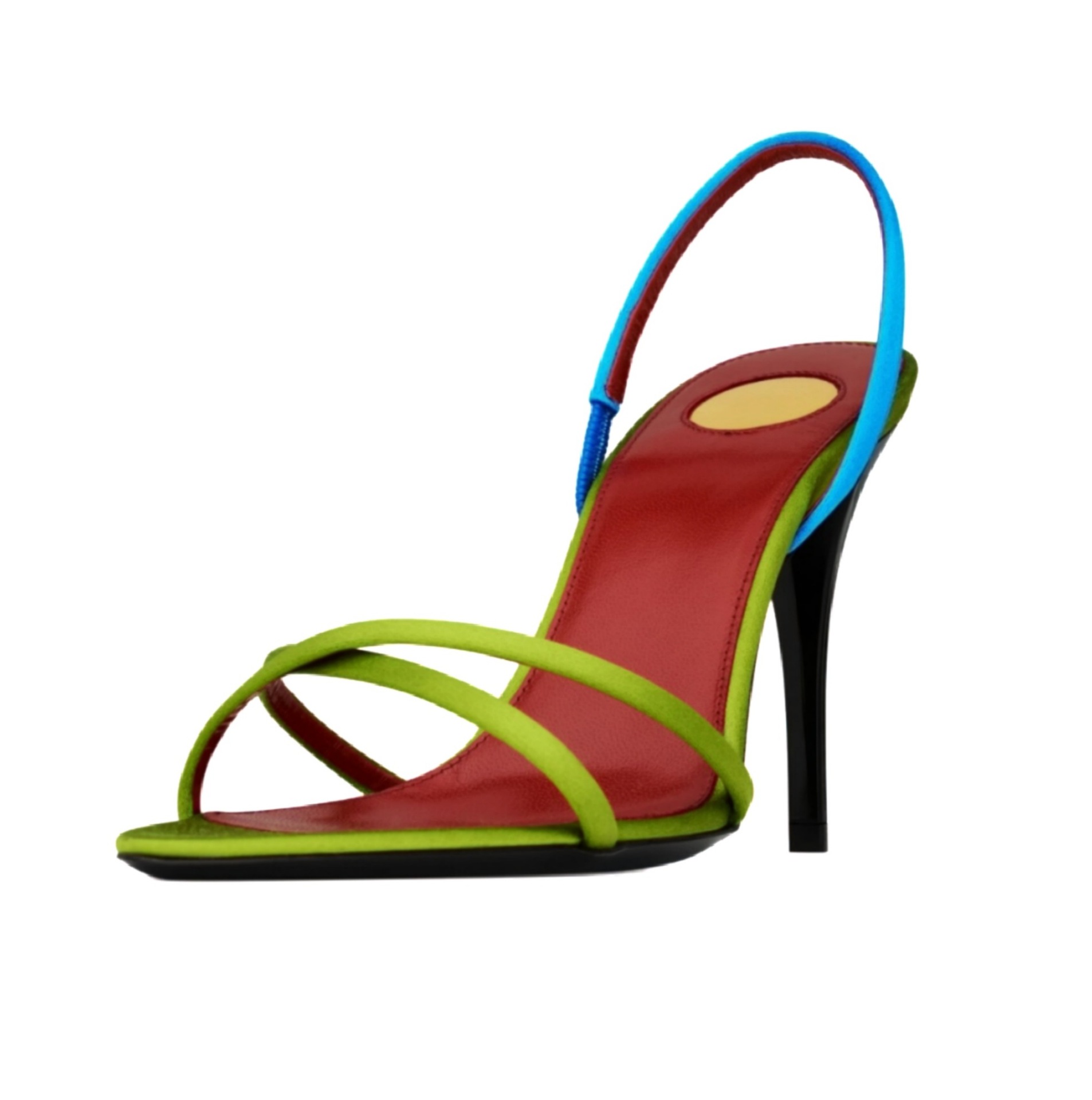 Platform Mule Heel - Sandales à talons aiguilles pour femmes,