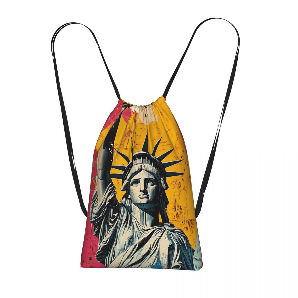 Women'S Shoes Liberty - Sacs à dos imprimés Graffiti Statue