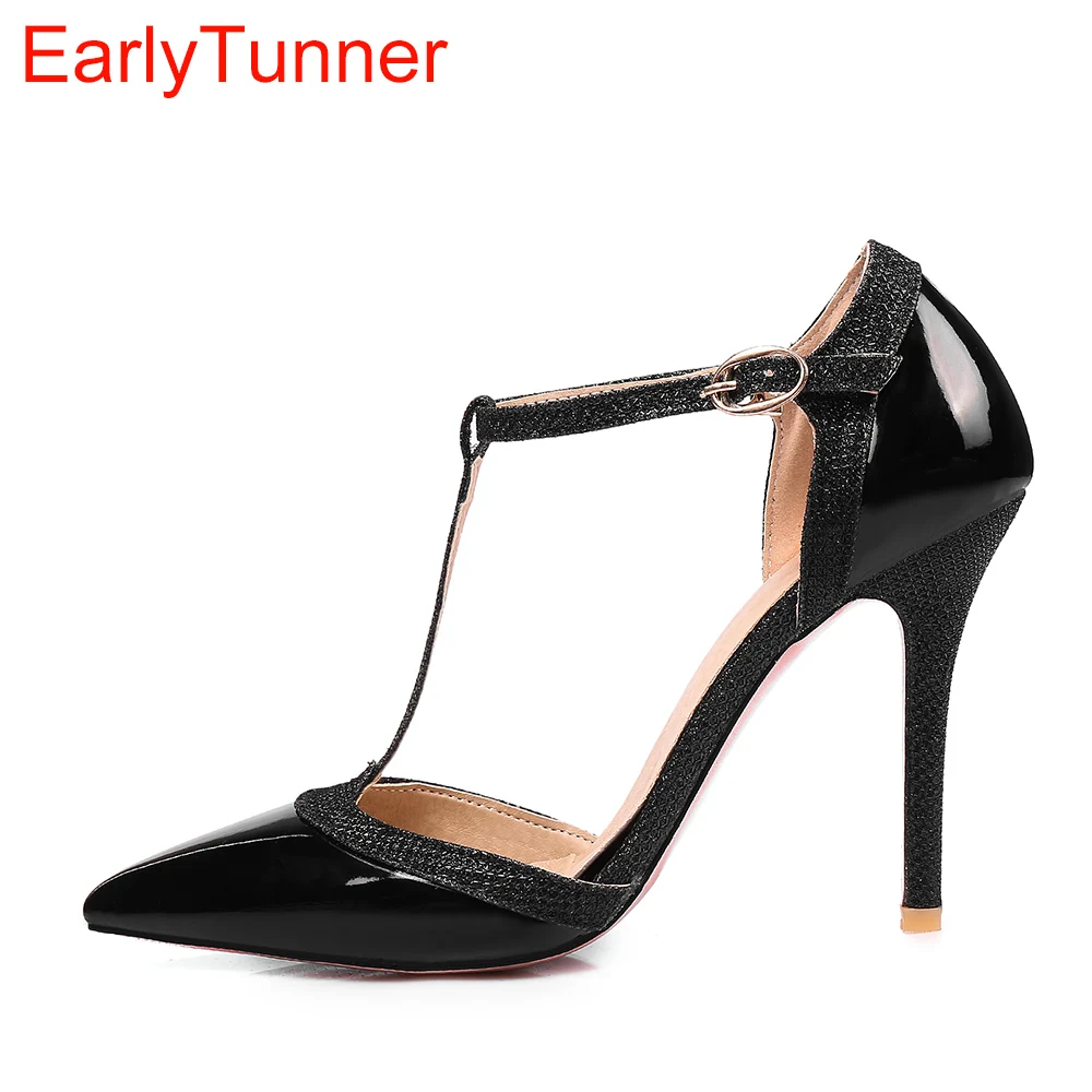 Women Shoes Brand - Flambant neuf été Sexy rouge abricot