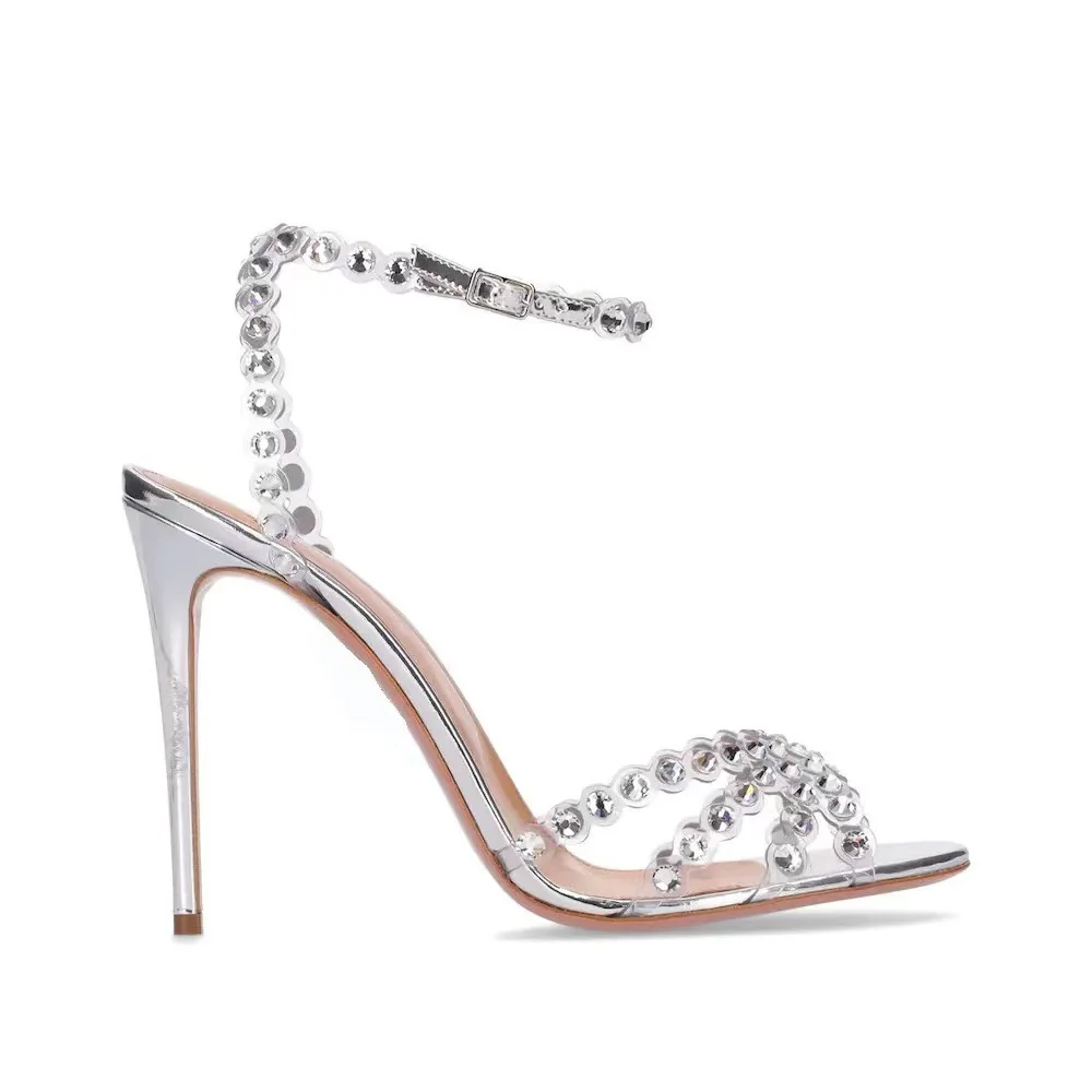 Platform Mule Heel - Sandales Socialite grande taille à talons