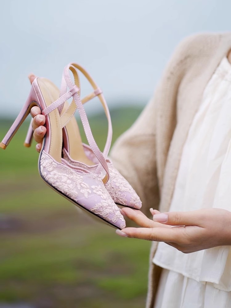 Talons aiguilles plats printem - Platform Mule Heel avis et prix
