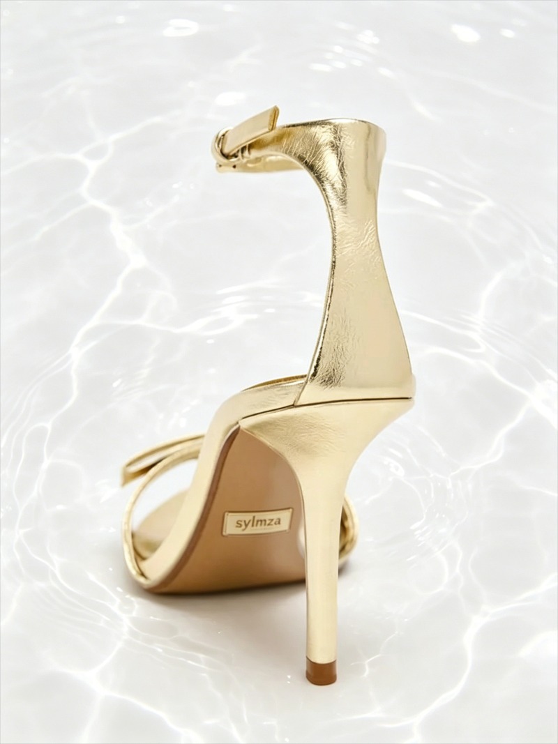Élégant Golden Bow marque sand - Women Shoes Brand avis et prix