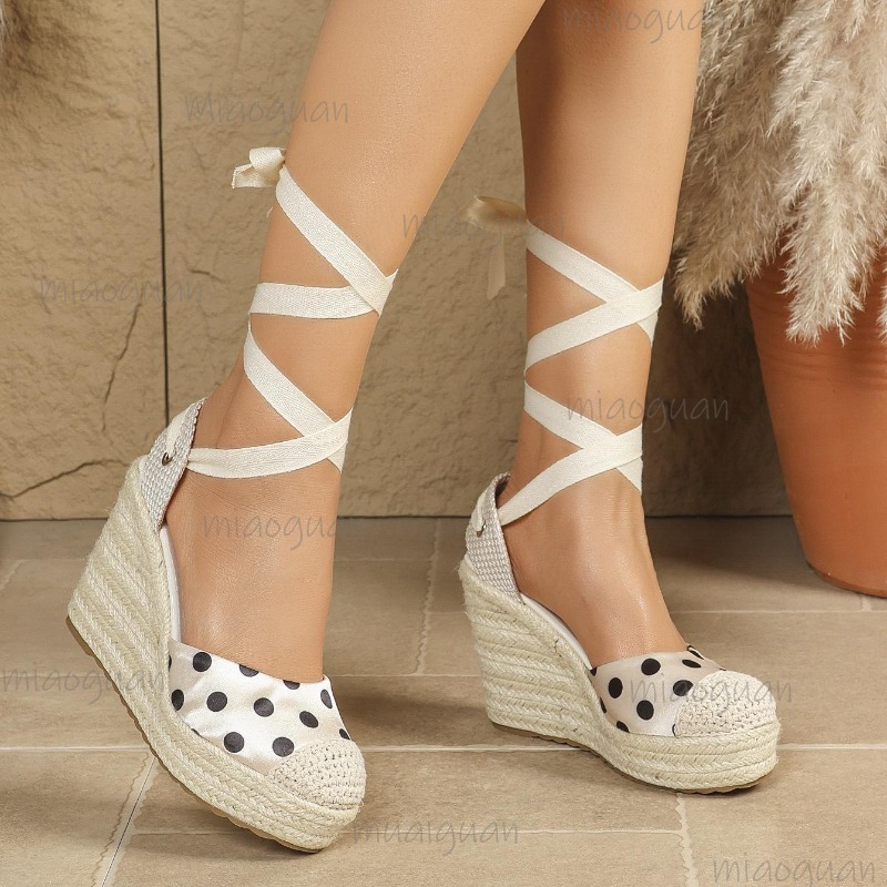 Nouvelles sandales compensées  - Espadrille Wedge Shoes avis et prix
