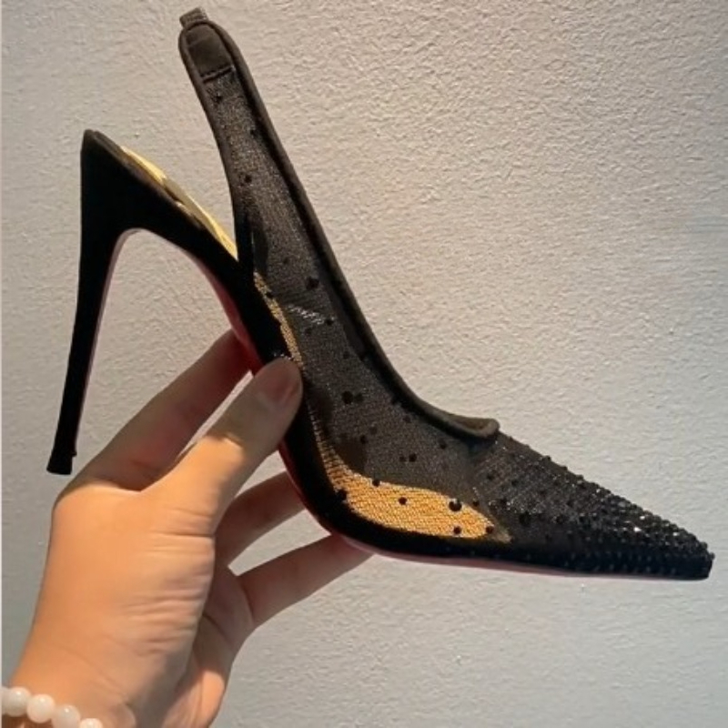 Sandales à talons aiguilles po - Platform Mule Heel avis et prix