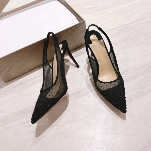 Sandales à talons aiguilles po - Platform Mule Heel avis et prix