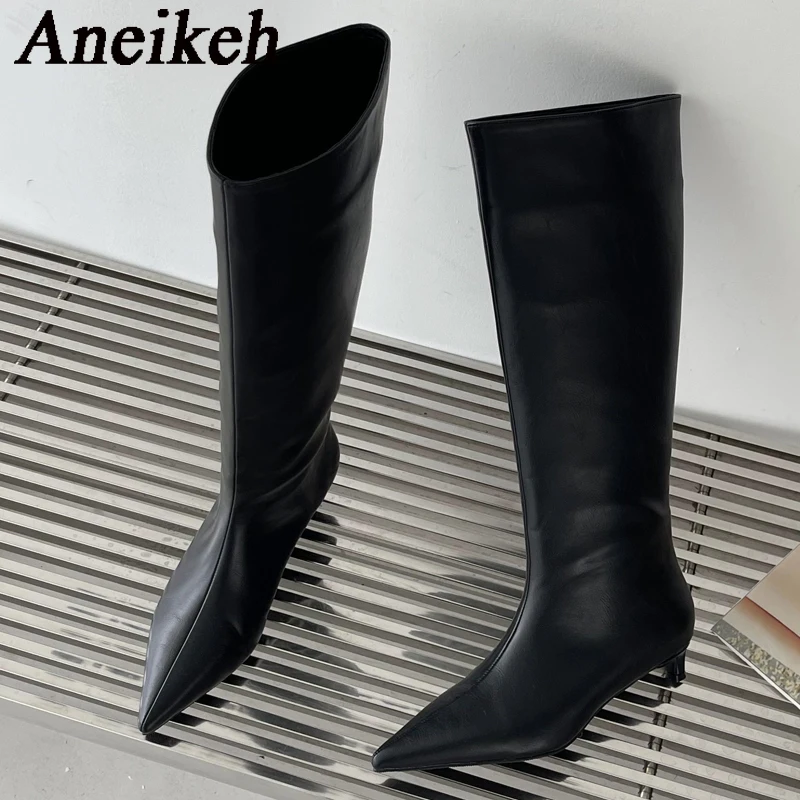 Aneikeh 2026 mode Sexy pointu  - High Knee Heel Boots avis et prix