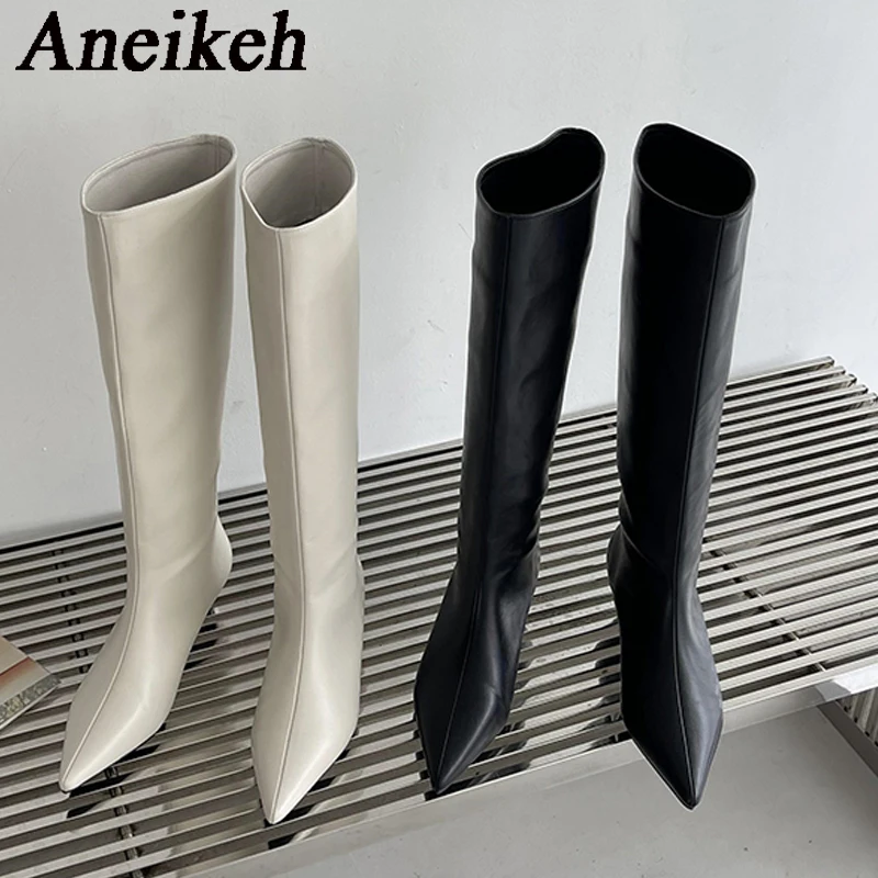 Aneikeh 2026 mode Sexy pointu  - High Knee Heel Boots avis et prix