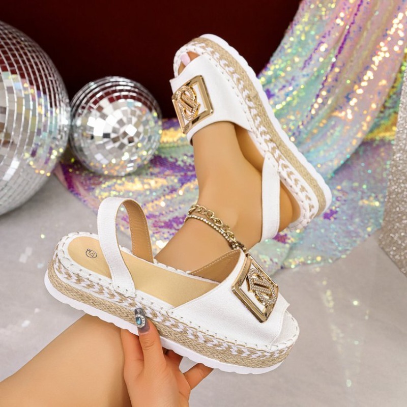 Nouvelles sandales espadrilles - Espadrille Wedge Shoes avis et prix
