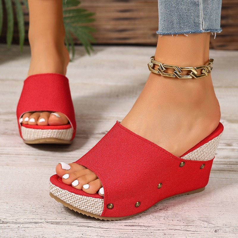 Nouvelles sandales compensées  - Espadrille Wedge Shoes avis et prix