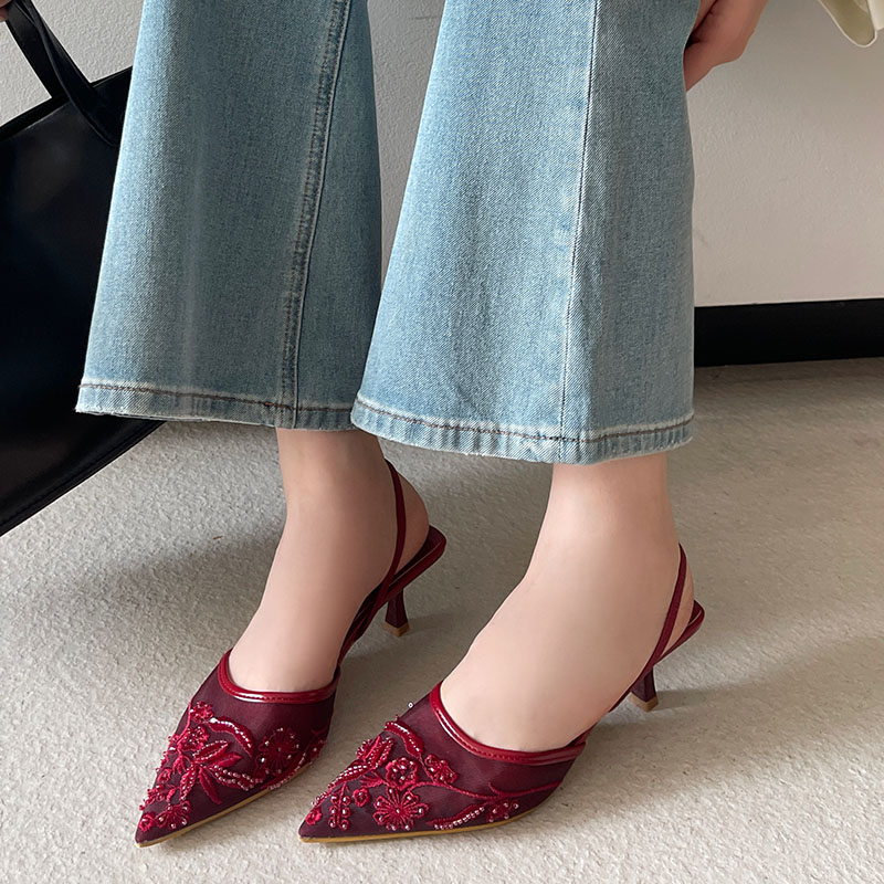 Sandales Slingback élégantes p - Women Shoes Brand avis et prix
