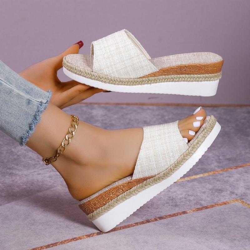 Sandales compensées pour femme - Espadrille Wedge Shoes avis et prix