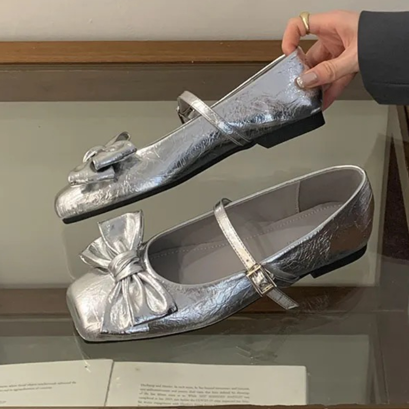 Escarpins dorés à bout carré a - Women Shoes Brand avis et prix