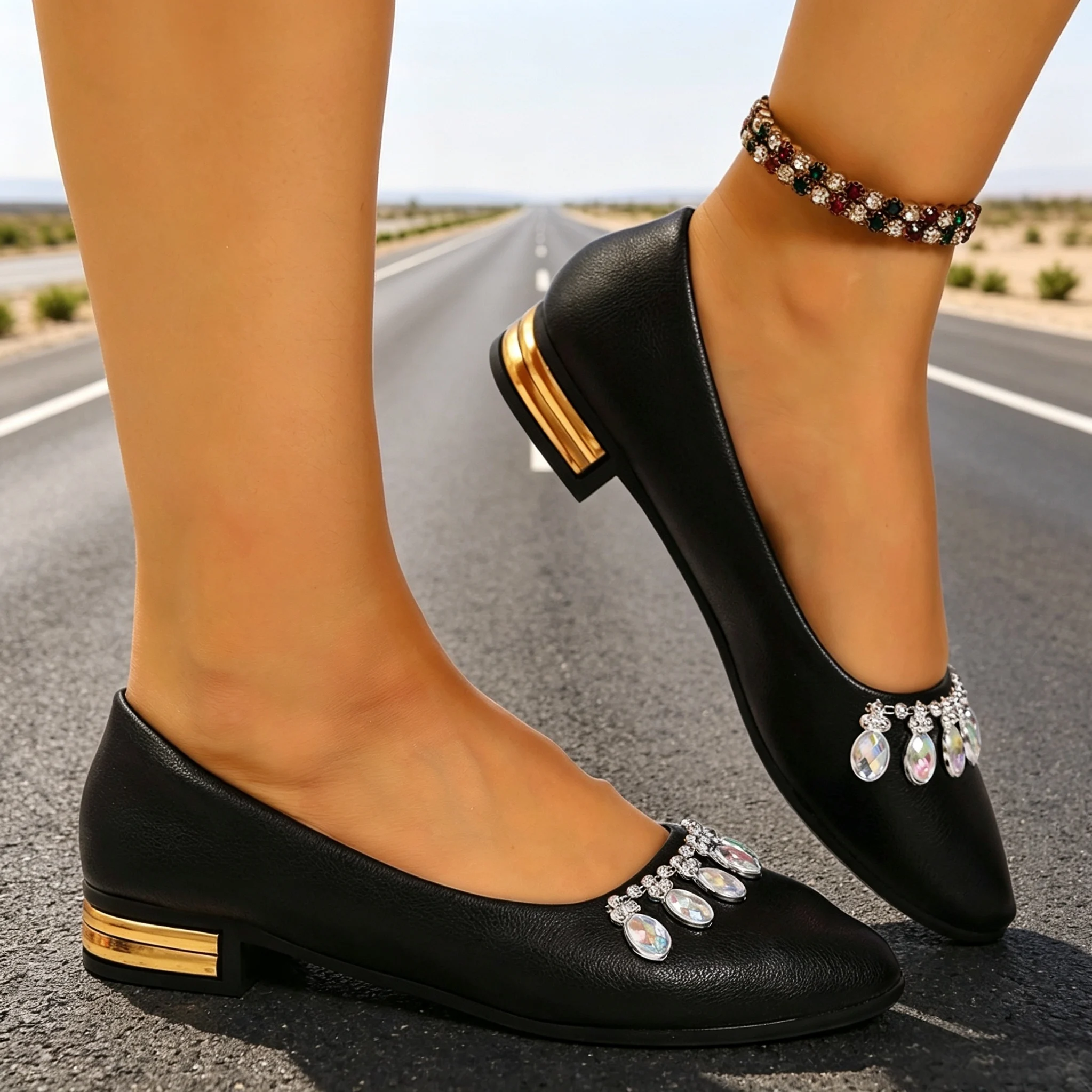 Chaussures plates pour femmes  - Women Shoes Loafers avis et prix