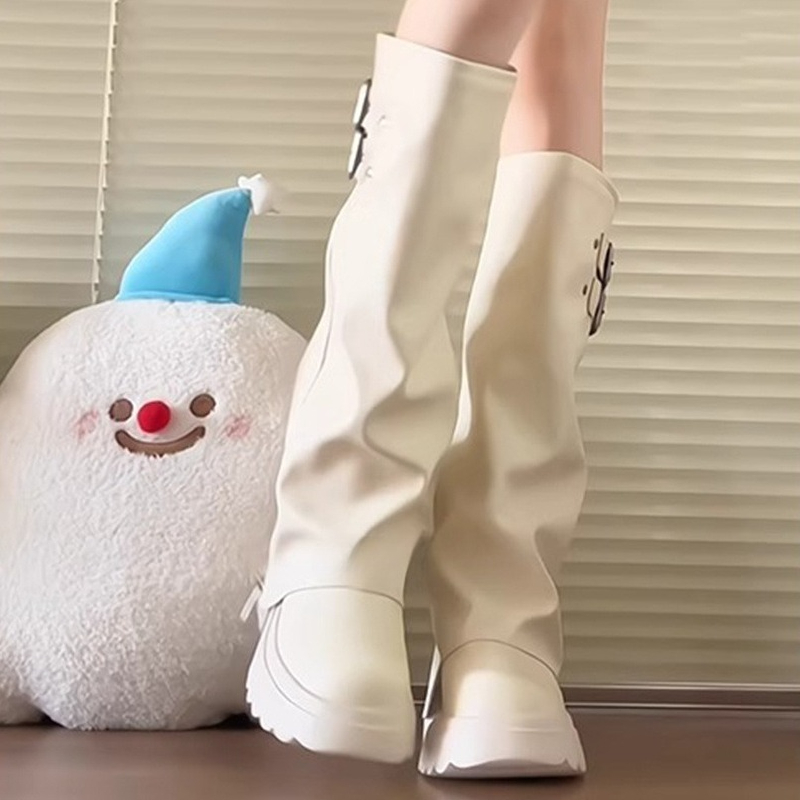 Style Punk épissage fond épais - High Knee Heel Boots avis et prix