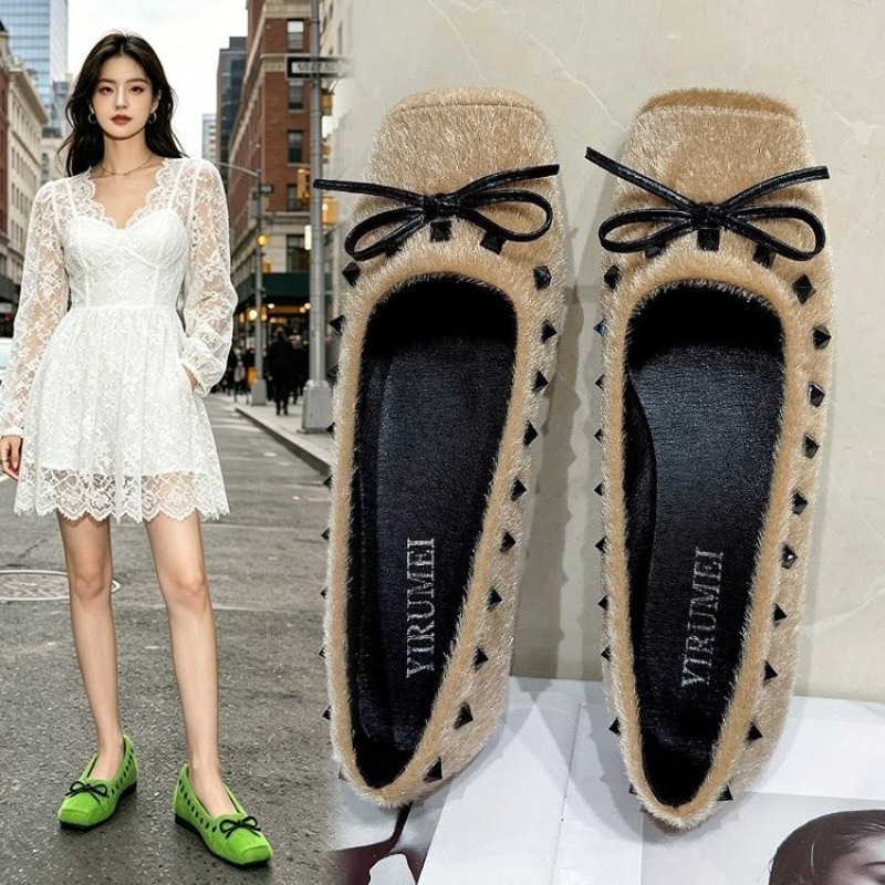 Chaussures plates à bout carré - Women Shoes Loafers avis et prix