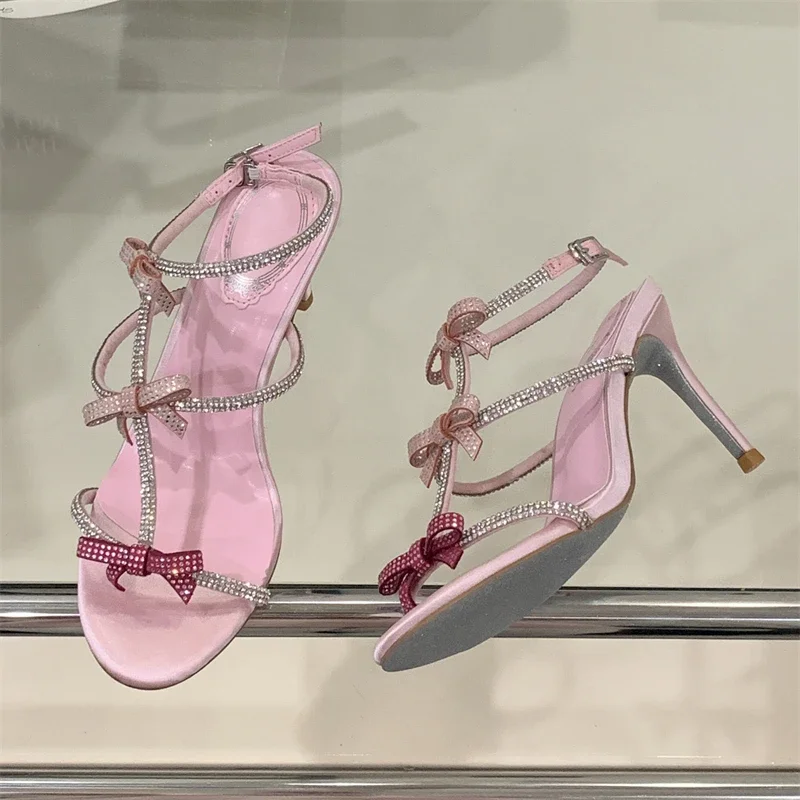 Aneikeh été Sexy papillon-noeu - Platform Mule Heel avis et prix