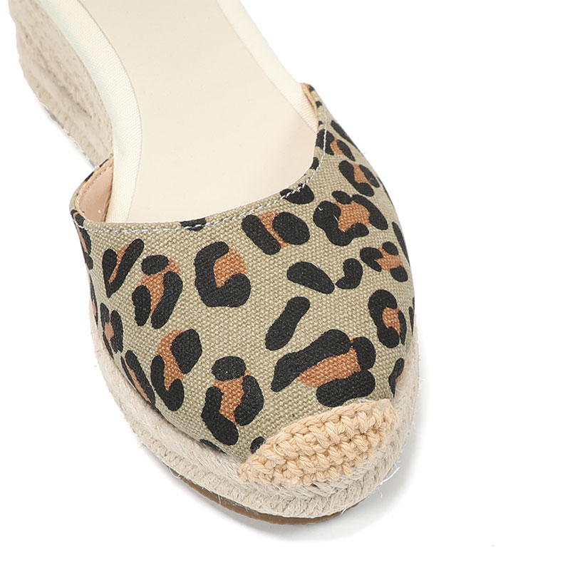 Sandales compensées pour femme - Espadrille Wedge Shoes avis et prix
