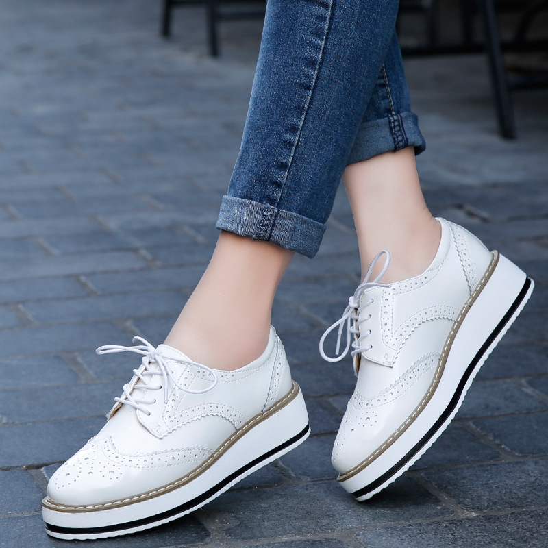 Mocassins en cuir pour femmes, - Espadrille Wedge Shoes avis et prix