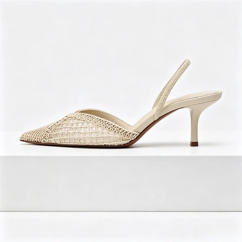 Sandales à talons tissés en ma - Women Shoes Brand avis et prix